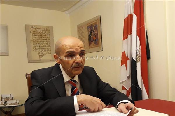 الكسندر نالبنادوف سفير جورجيا بالقاهرة