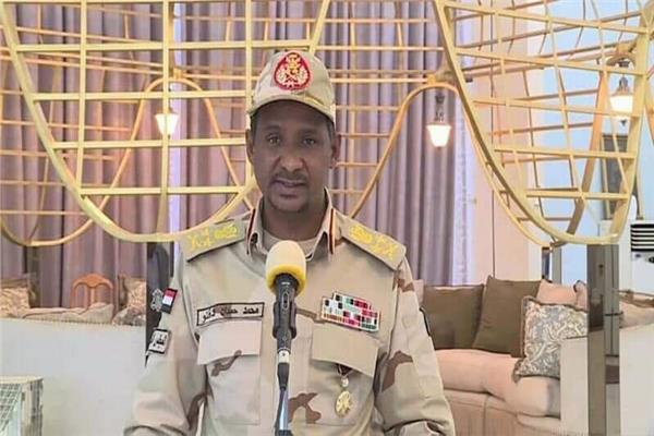الفريق أول محمد حمدان دقلو حميدتي نائب رئيس مجلس السيادة السوداني 