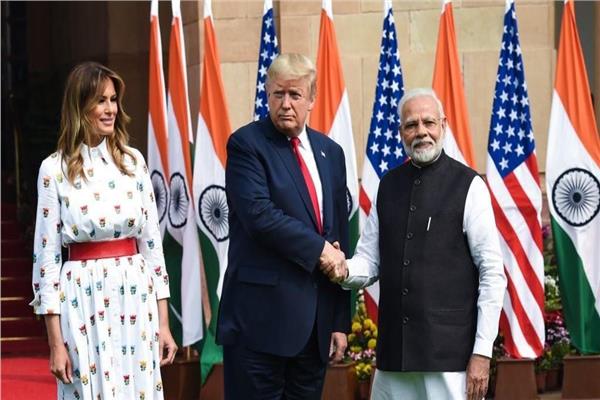 رئيس وزراء الهند مع ترامب