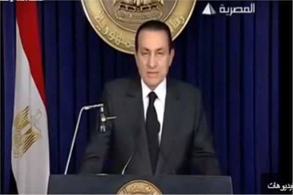 الرئيس الأسبق مبارك 