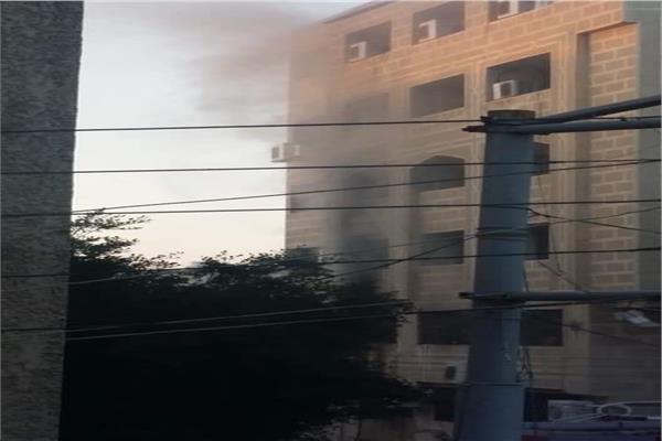 حريق نشب داخل محكمة  دمنهور