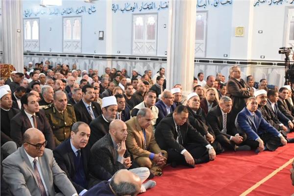 وزير الأوقاف فى افتتاح مسجد بالشرقية