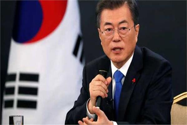  الرئيس الكوري الجنوبي مون جيه-إن
