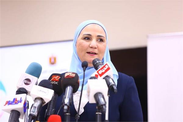 الدكتورة نيفين القباج، وزيرة التضامن الاجتماعي