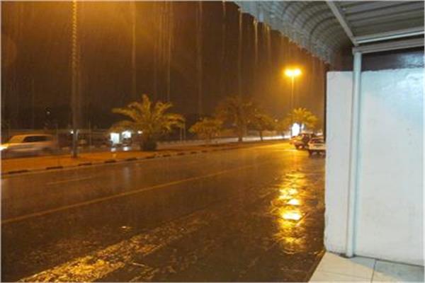 أمطار غزيرة على مدن وأحياء القليوبية