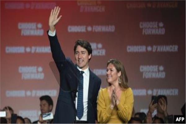 رئيس وزراء كندا وزوجته