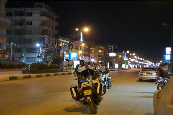 رجال الأمن بشوارع محافظة القليوبية