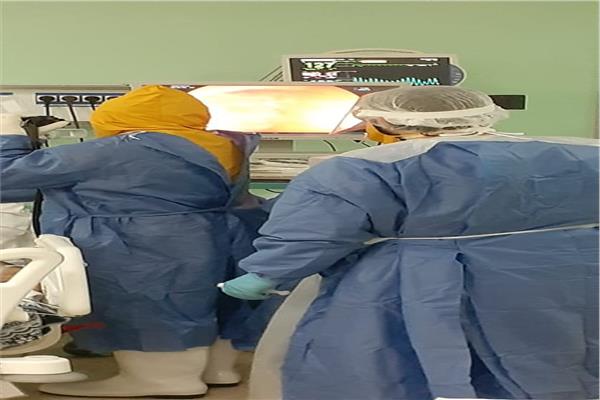 فريق طبي في جامعة حلوان ينجح في إنقاذ مريض أصيب بقيء دموي حاد