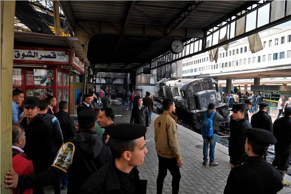 حادث قطار محطة مصر 