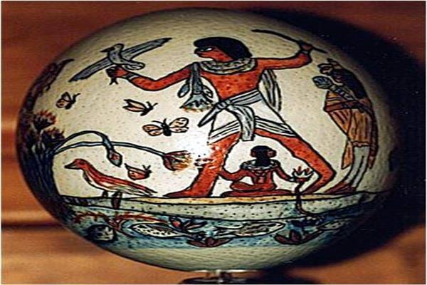 البيض و زهور الياسمين فى مصر القديمة