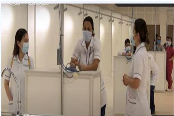 دبي تحول مركز التجارة العالمي إلى مستشفى ميداني