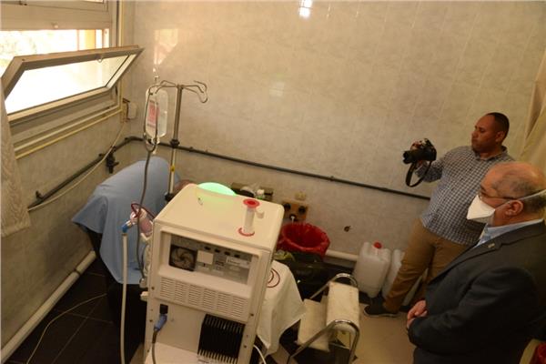 مستشفى الطلبة بجامعة أسيوط تخصص عزل إضافى