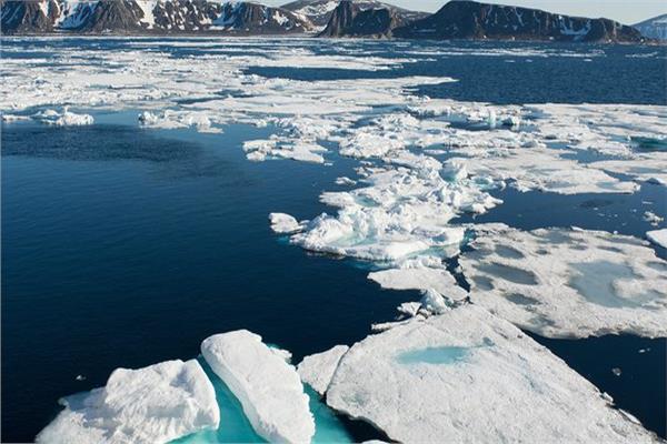 مستوى الجليد بالمحيط المتجمد الشمالي