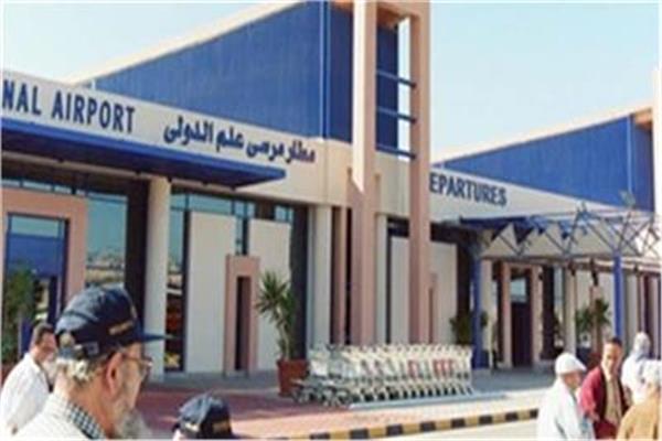 مطار مرسى علم يستقبل رحلتين لمصريين عالقين