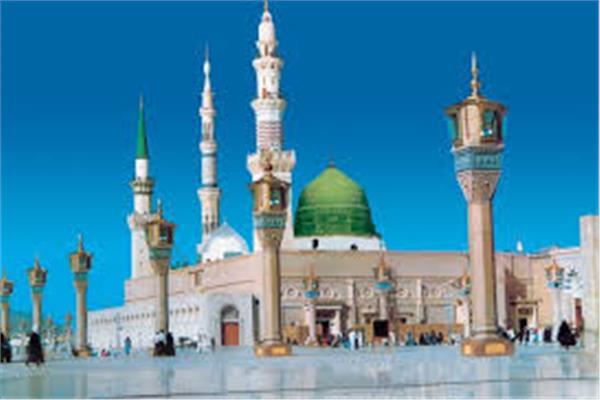 المسجد النبوي بالمملكة العربية السعودية 