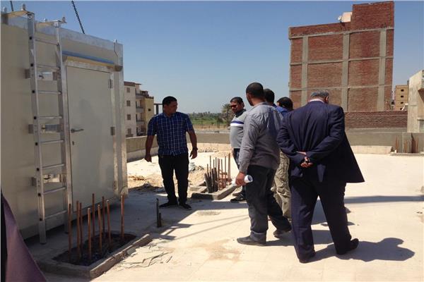 الانتهاء من إنشاء المحطة العاشرة لرصد الهواء المحيط بمدينة الصف بالجيزة 