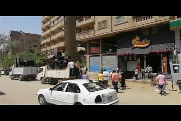 غلق مطعم زاكس الهرم