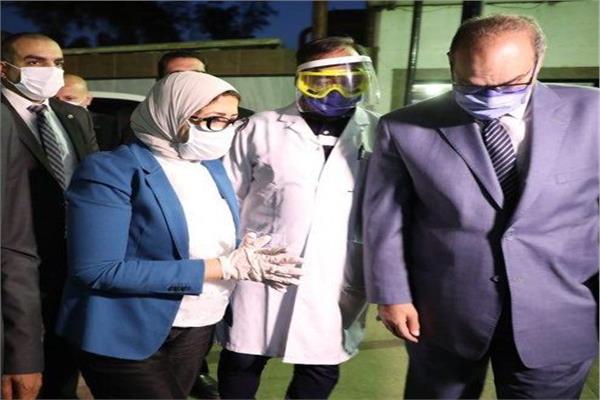 وزيرة الصحة: 65 قافلة طبية لصرف أدوية كورونا بالقاهرة 