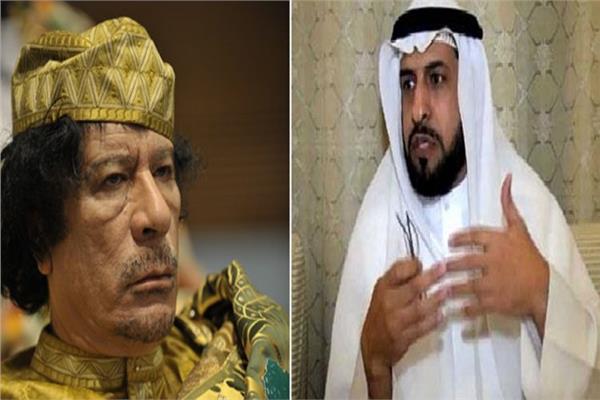 معمر القذافي ولحاكم المطيري 