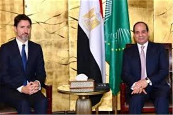 الرئيس عبد الفتاح السيسي و جاستن ترودو «أرشيفية»