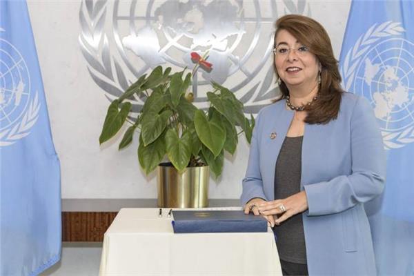 غادة والي المديرة التنفيذية لمكتب الأمم المتحدة المعني بالمخدرات والجريمة