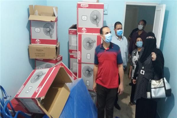 وكيل وزارة الصحة بسوهاج يتفقد أعمال تطوير مستشفى حميات جرجا 