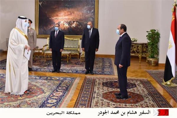 الرئيس السيسي يتسلم أوراق اعتماد 6 سفراء جدد