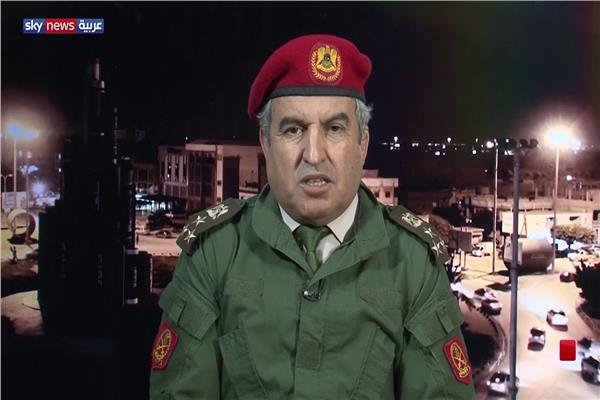 العميد خالد المحجوب مدير إدارة التوجيه المعنوى بالجيش الليبى