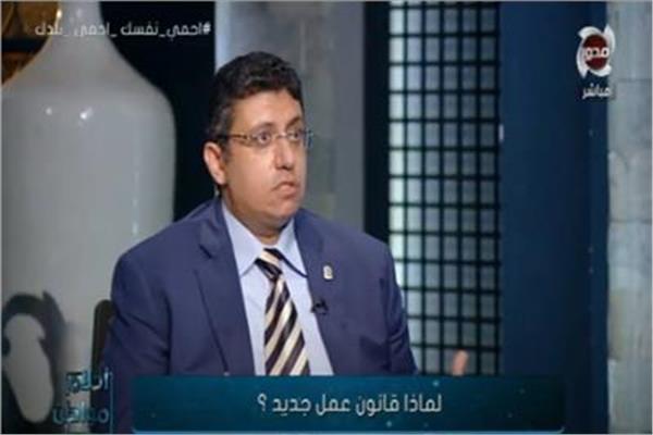 محمد علي العزوني المحامي وعضو اللجنة التشريعية بوزارة القوى العاملة