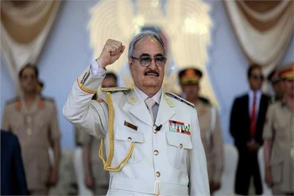 المشير خليفة حفتر القائد العام للقوات المسلحة الليبية
