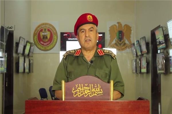  العميد خالد المحجوب مدير التوجيه المعنوي بالجيش الوطني الليبي