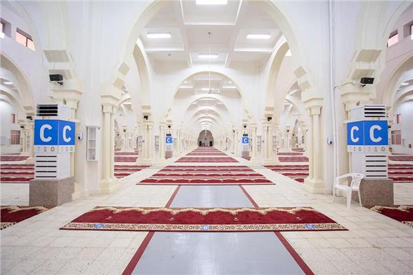 السعودية تكمل تهيئة مسجد المشعر الحرام بمزدلفة لأستقبال ضيوف الرحمن بالحج وفق البروتوكولات الصحية 