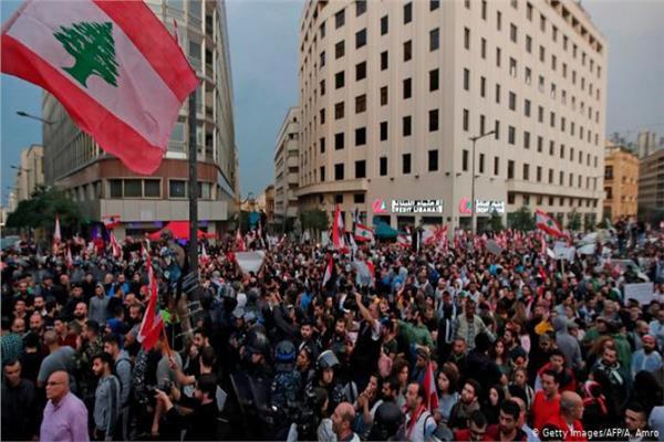 تظاهرات في لبنان