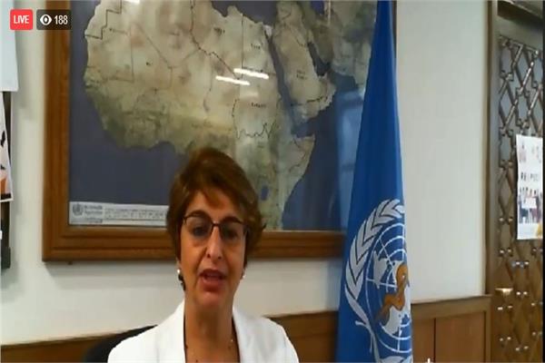  مديرة إدارة البرامج الصحية بمنظمة الصحة العالمية د. رنا الحجة