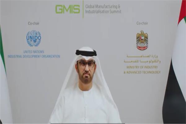 الدكتور سلطان أحمد الجابر وزير الصناعة والتكنولوجيا المتقدمة بدولة الامارات