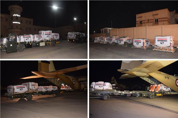 طائرات عسكرية محملة بالمساعدات متجهة إلى مطار الخرطوم