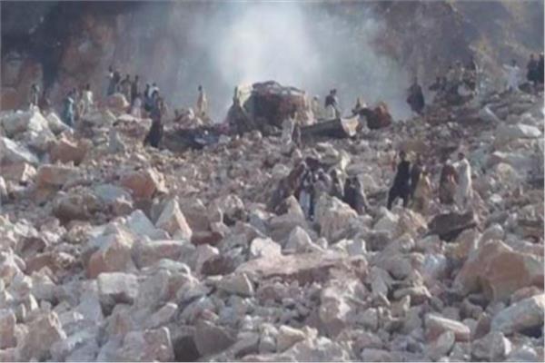 ارتفاع حصيلة قتلى حادث الانهيار الصخري في محجر للرخام بباكستان إلى 21 قتيلا