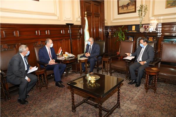خلال لقاء وزير الزراعة مع سفير بيلاروسيا بالقاهرة