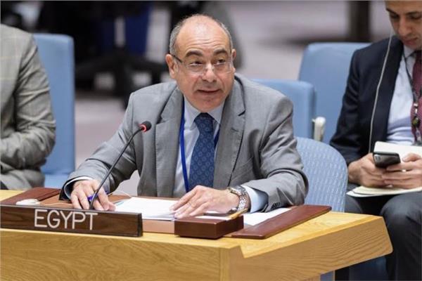  السفير محمد ادريس مندوب مصر الدائم في الامم المتحدة 