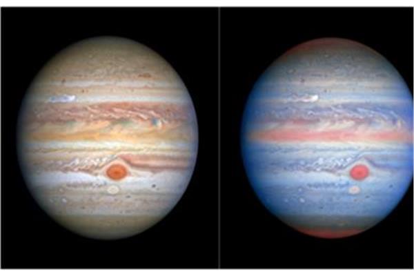 صور مذهلة تكشف عن عاصفة جديدة على أكبر كوكب في النظام الشمسي