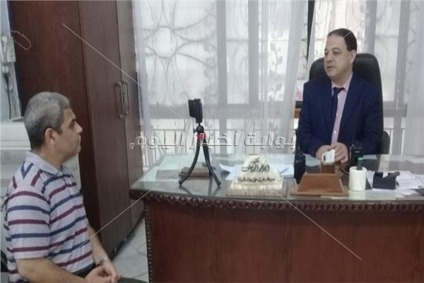 د. أمجد عبد الحميد مدير مرفق الإسعاف بمحافظة المنوفية