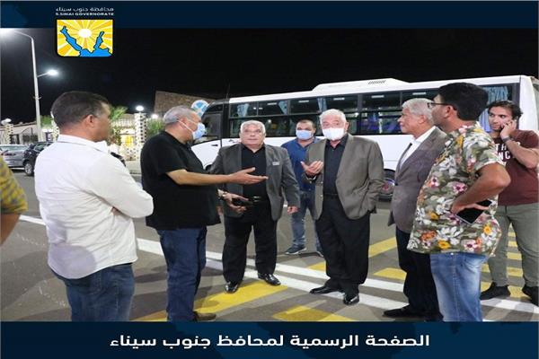 محافظ جنوب سيناء يتفقد الاستعدادات النهائية لافتتاح شارع الثقافة بشرم الشيخ