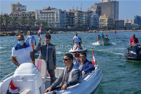 مهرجان بحري وسباقات لليخوت في احتفال الإسكندرية بنصر أكتوبر 