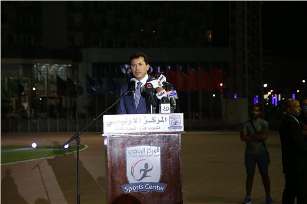 وزير الشباب والرياضة نائباً عن رئيس الوزراء يفتتح اوليمبياد الطفل المصري 