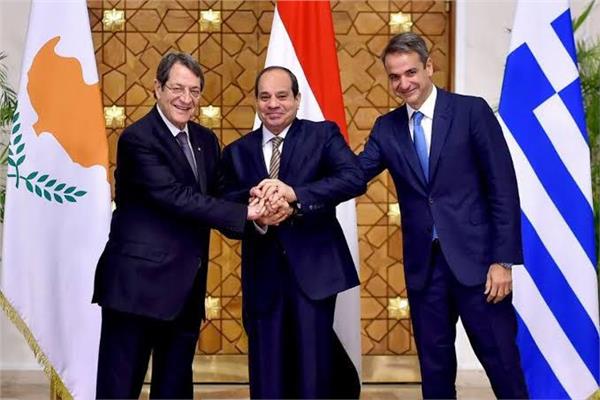  التعاون الثلاثي بين مصر وقبرص واليونان