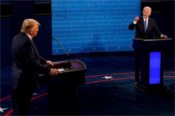  المناظرة الأخيرة بين جو بايدن ودونالد ترامب - رويترز