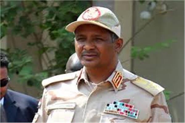  النائب الأول لرئيس مجلس السيادة السوداني الفريق أول محمد حمدان دقلو