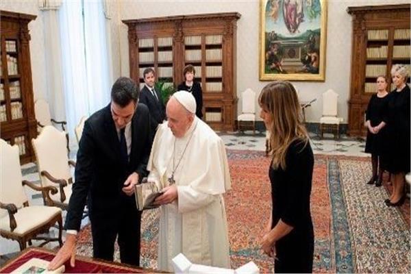البابا فرنسيس يستقبل رئيس وزراء أسبانيا