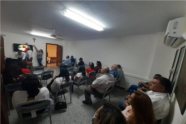 فعاليات اجتماع الأُسر بكنيسة قلب يسوع للأقباط الكاثوليك بمصر الجديدة