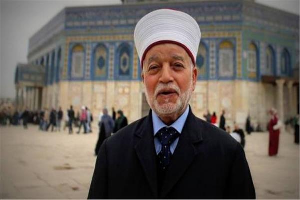 المفتي العام للقدس والديار الفلسطينية خطيب المسجد الأقصى المبارك الشيخ محمد حسين